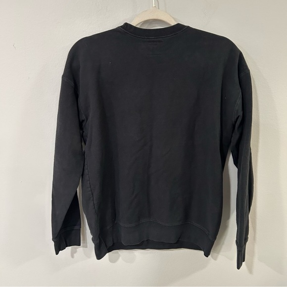 Sophia Louise Studio Black Crewneck Get Bulky Sweatshirt Women’s Size Small - Picture 4 of 6